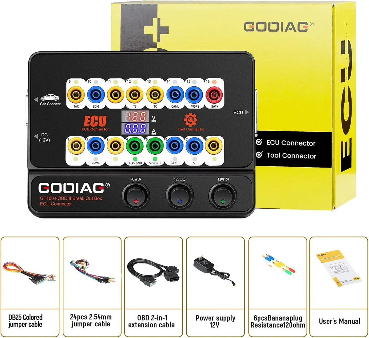TAURKENAM TAURKENAM GT100+ Advanced OBD CAN Bench Testing Car Electronics Accessory — product photo