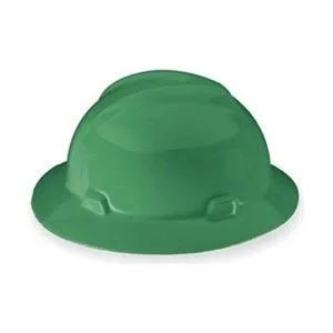 MSA MSA 475370 V-Gard Full Brim Hard Hat Green — product photo
