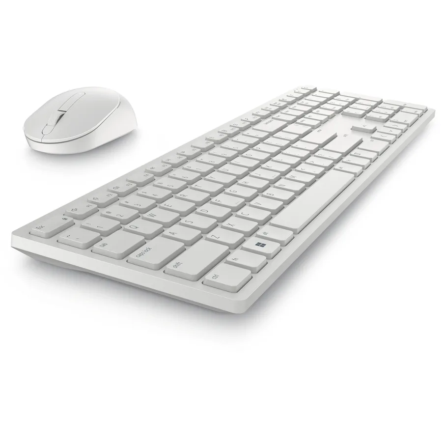 DELL DELL KM5221W-WH-US Wireless Keyboard & Mouse White 4000 dpi — product photo