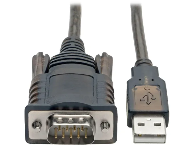 Tripp Lite Tripp Lite U209-005-COM USB-A to DB9 serial adapter cable 5 ft — 商品写真