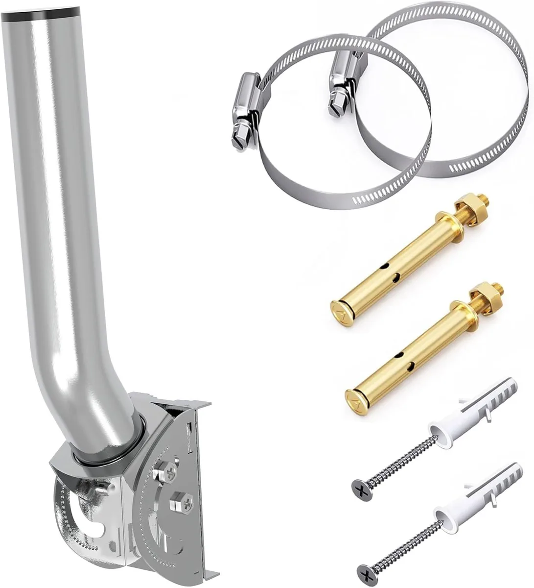BFKK BFKK 12'' J Mounting Pole &amp; Wall Bracket for Wireless Bridge — product photo