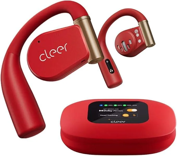 Cleer Cleer ARC 3 Sports Pro Open-Ear Earbuds Red — product photo