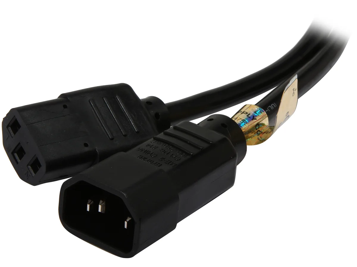 Tripp Lite Tripp Lite P004-003 3 ft C14 to C13 computer power adapter cord — product photo