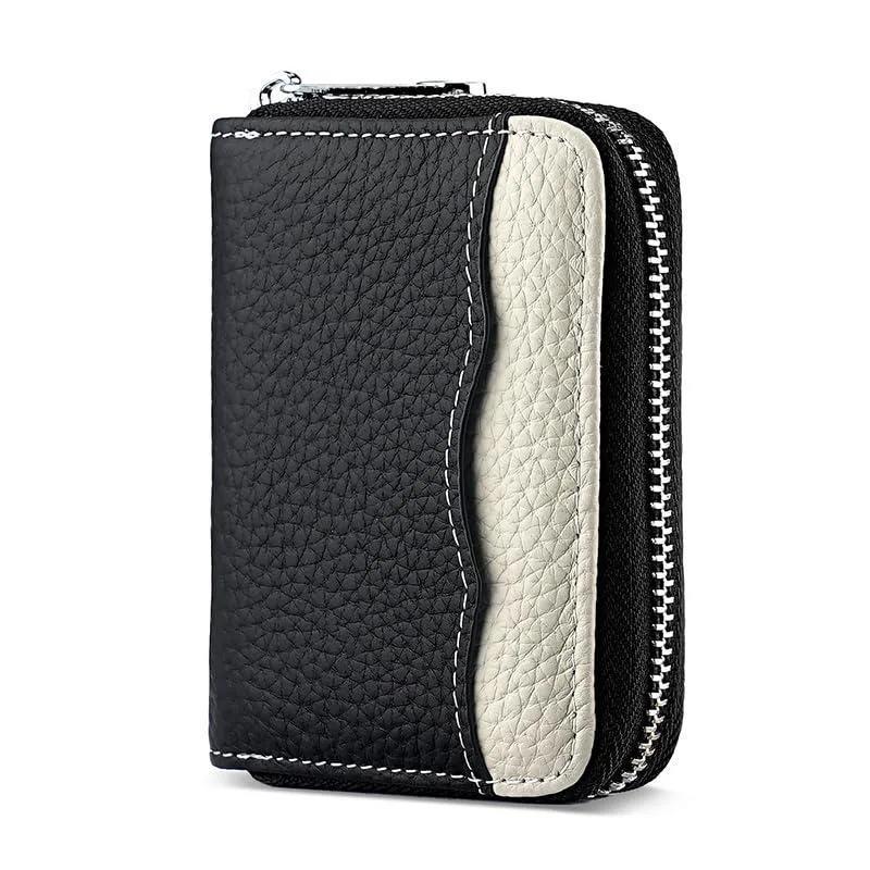  Linno Wsb-2 Genuine Leather RFID Wallet 20 Slots 4.1 x 3.3 x 1.18 in — product photo