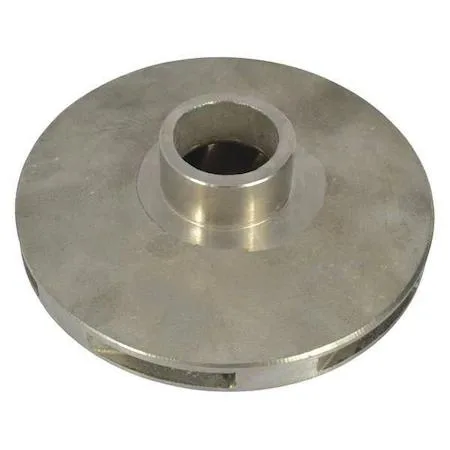 Stainless steel closed impeller five and a quarter inches diameter
