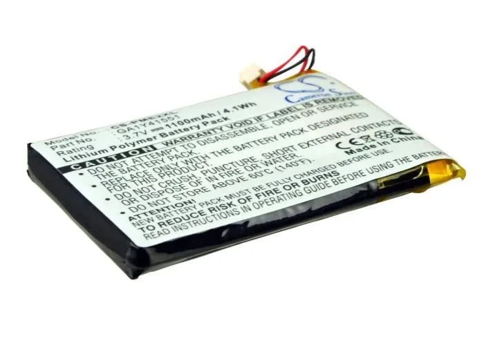 Small rectangular lithium-ion battery pack for Tungsten E2