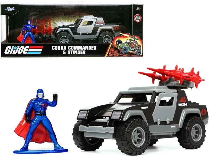 Jada Jada 33085 1/32 Stinger with Missile Launcher Cobra Commander vehicle — product photo