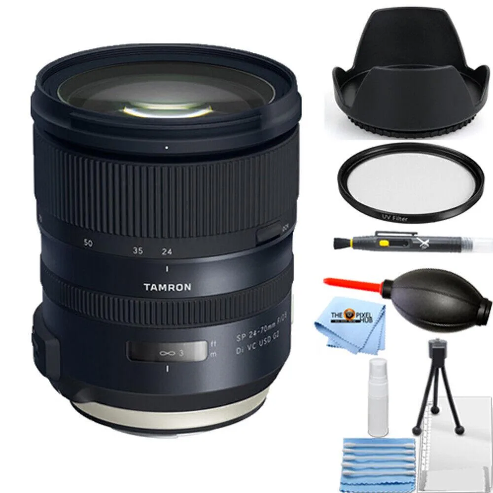 Tamron Tamron SP 24-70mm f/2.8 Di VC USD G2 for Canon EF with 82mm UV Bundle — product photo