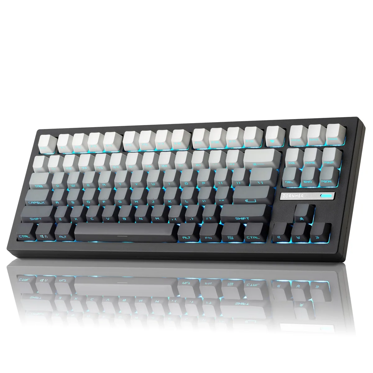 ZORNHER ZORNHER ZH870 Wireless Mechanical Gaming Keyboard 80% Midnight Sun — product photo