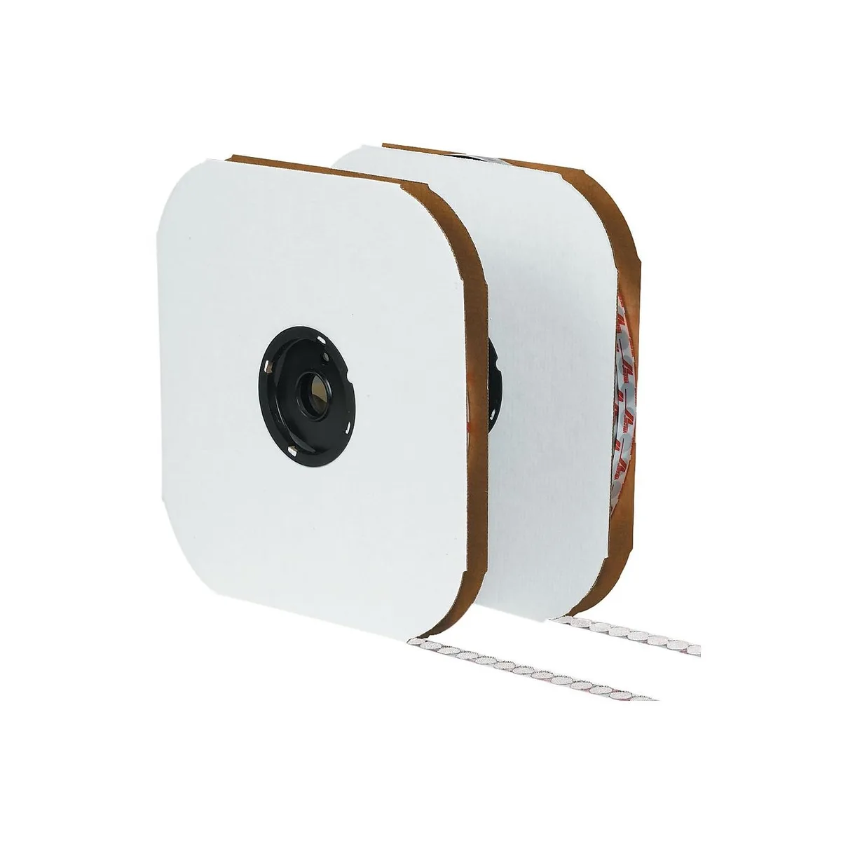 Tape Logic Tape Logic 3/8" White Loop Dot Tape 1800/Carton HLT143 — product photo
