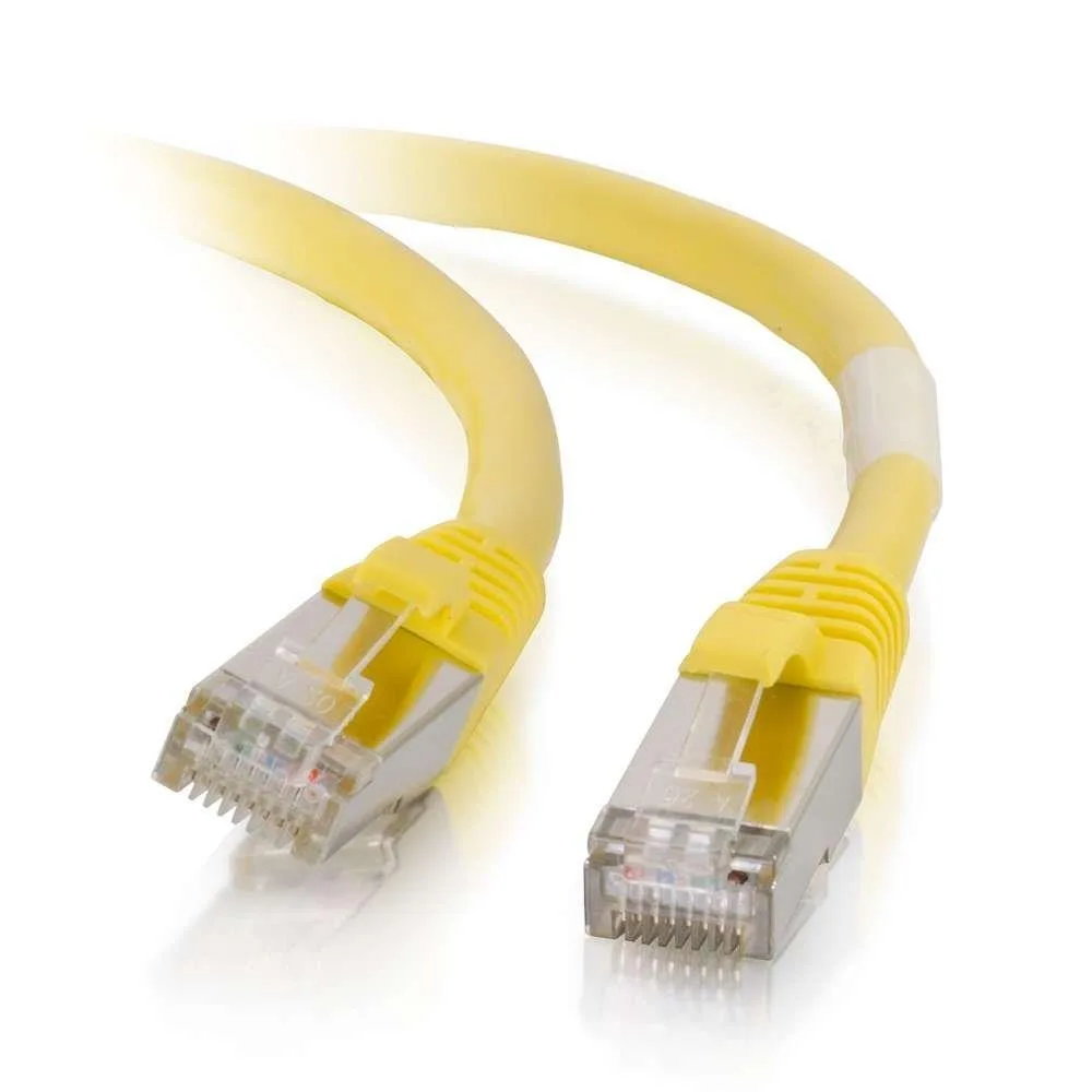 Cables To Go Cables To Go 00870 Cat6 network ethernet cable shielded yellow 14 ft 4.26 m — product photo