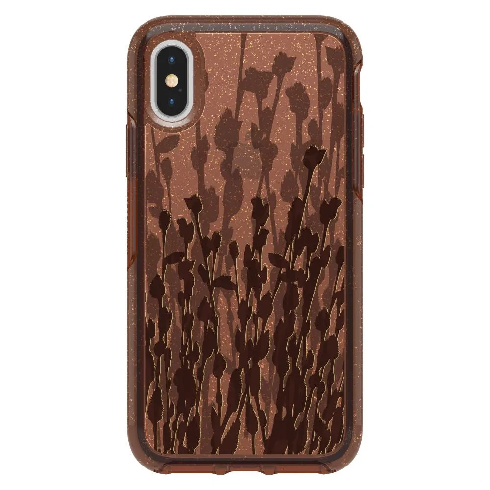 OtterBox Symmetry case for iPhone X/XS in That Willow Do design