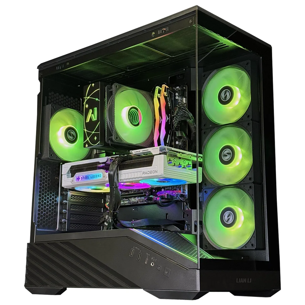 Andromeda Insights Andromeda Insights Advanced 50 Vector Ryzen 5 9600X RX 9070XT 16GB 32GB DDR5 1TB NVMe 850W gaming PC — product photo