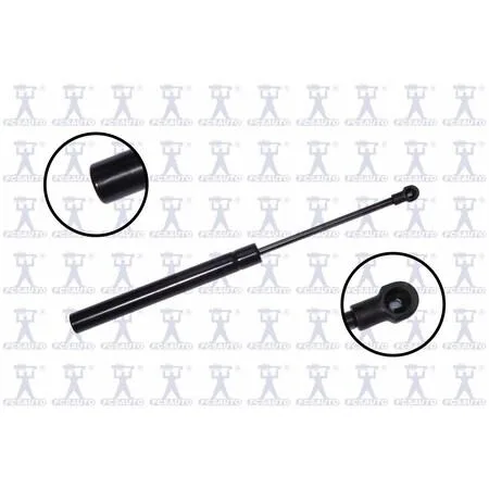 Transparent FCS Struts 84441 lift support hatch, cylindrical silver body with black end fittings