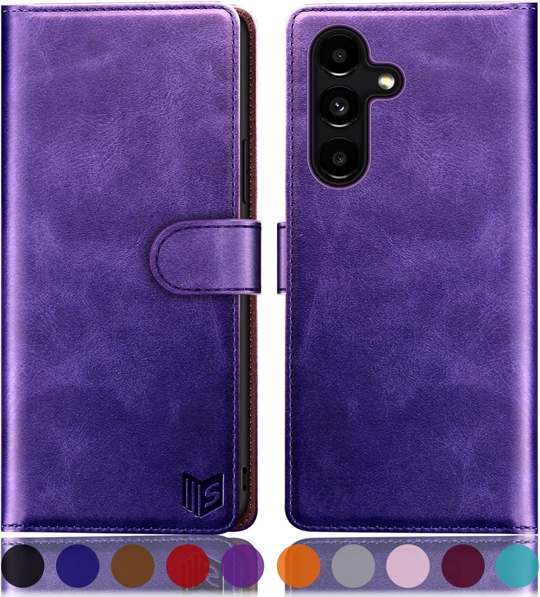 TAURKENAM TAURKENAM Wallet Case Samsung Galaxy S24 Plus Purple — product photo