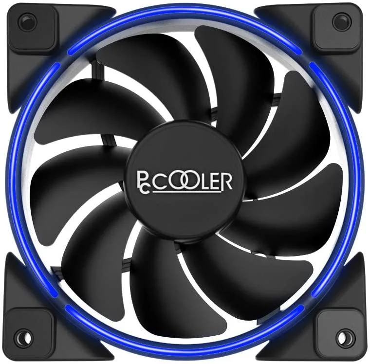 Corn Electronics Corn Electronics PC-M120B Moonlight 120mm case fan Blue 33 LED 1200 RPM — product photo