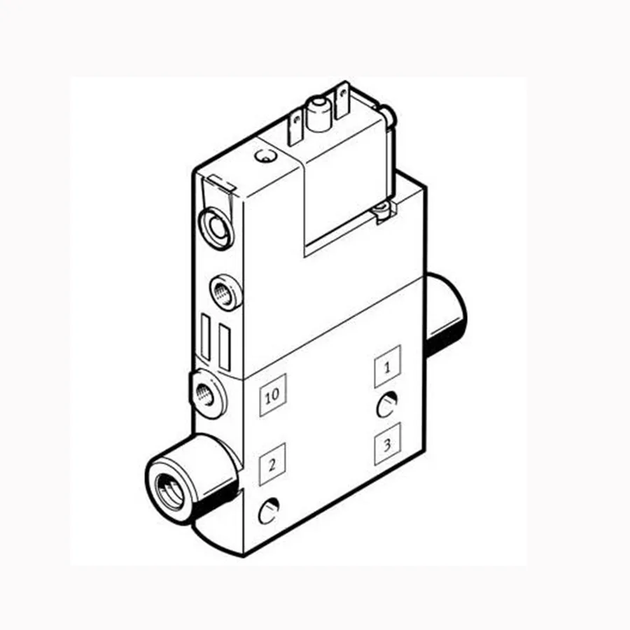 Festo Festo CPE10-M1BH-3GLS-M5 Solenoid Valve 196848 10mm — product photo