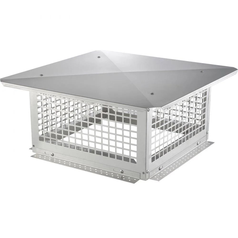 VEVOR VEVOR Chimney Cap 17 x 17 inch 304 Stainless Steel Silver — product photo