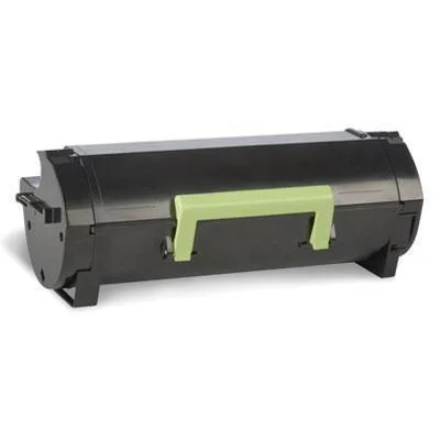 Lexmark 501U black toner cartridge rectangular box