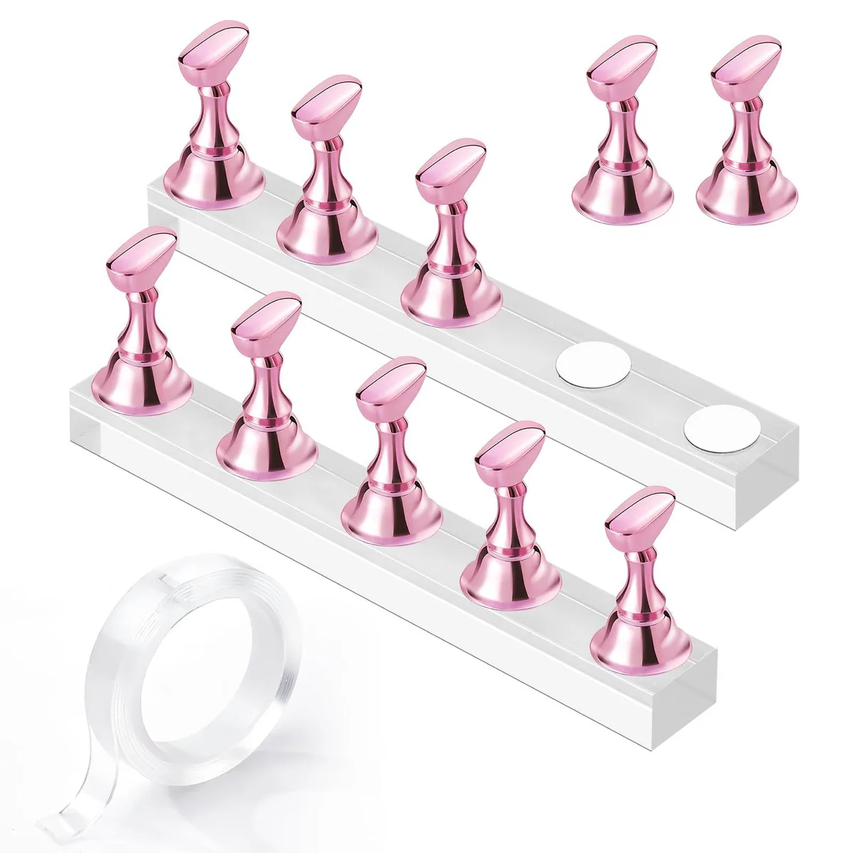 Avid F0832 Acrylic Nail Stand 14.33in W x 12.83in H x 9.06in D — product photo