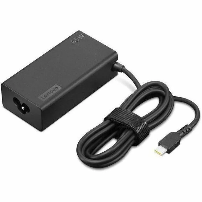 Lenovo Lenovo 4X21S91183 65W USB-C AC Adapter Gen 2 3.28 ft cable 120/230V e-book accessory — product photo