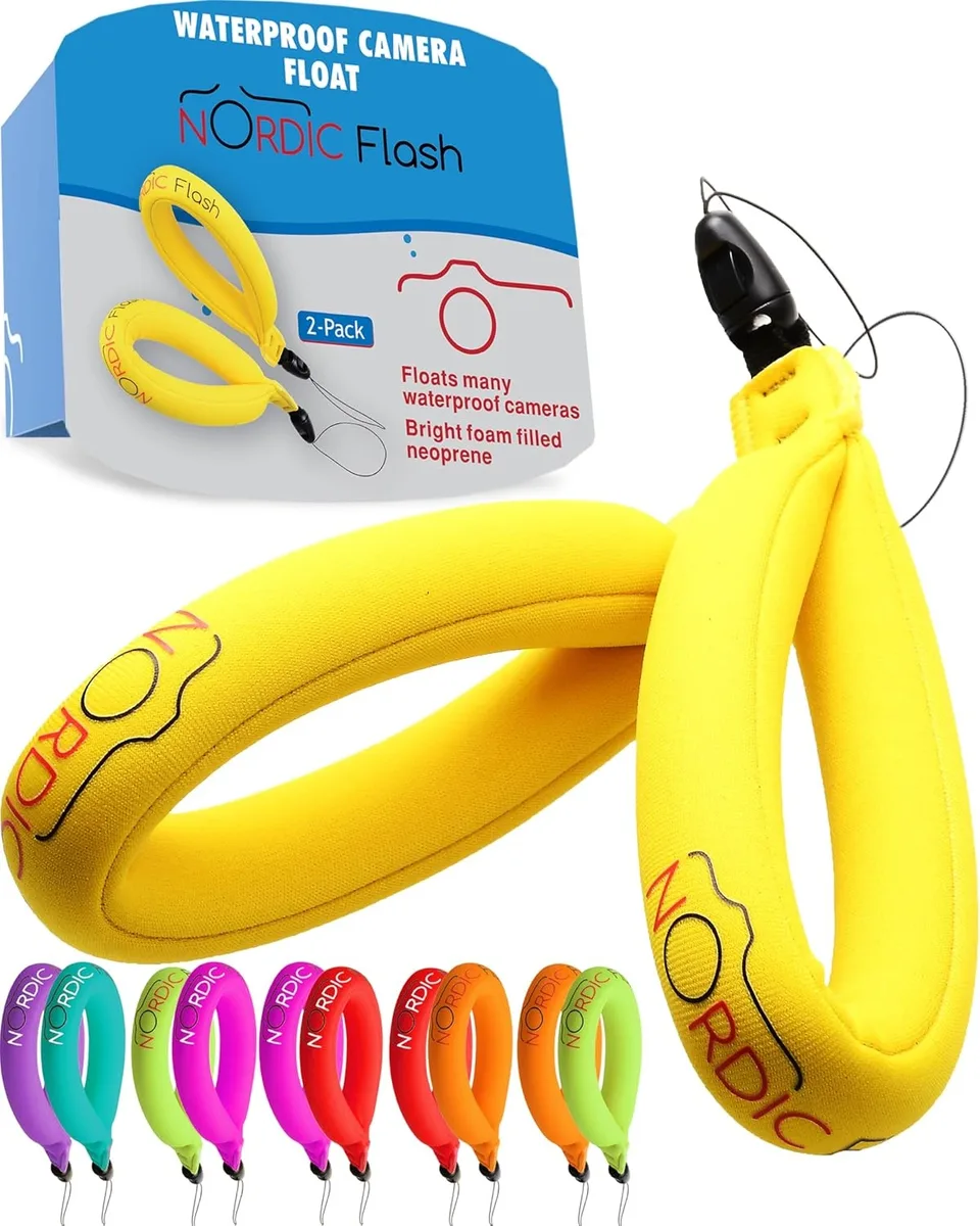 MCHOSE MCHOSE Floating Wrist Strap 2-pack Bright Yellow — product photo