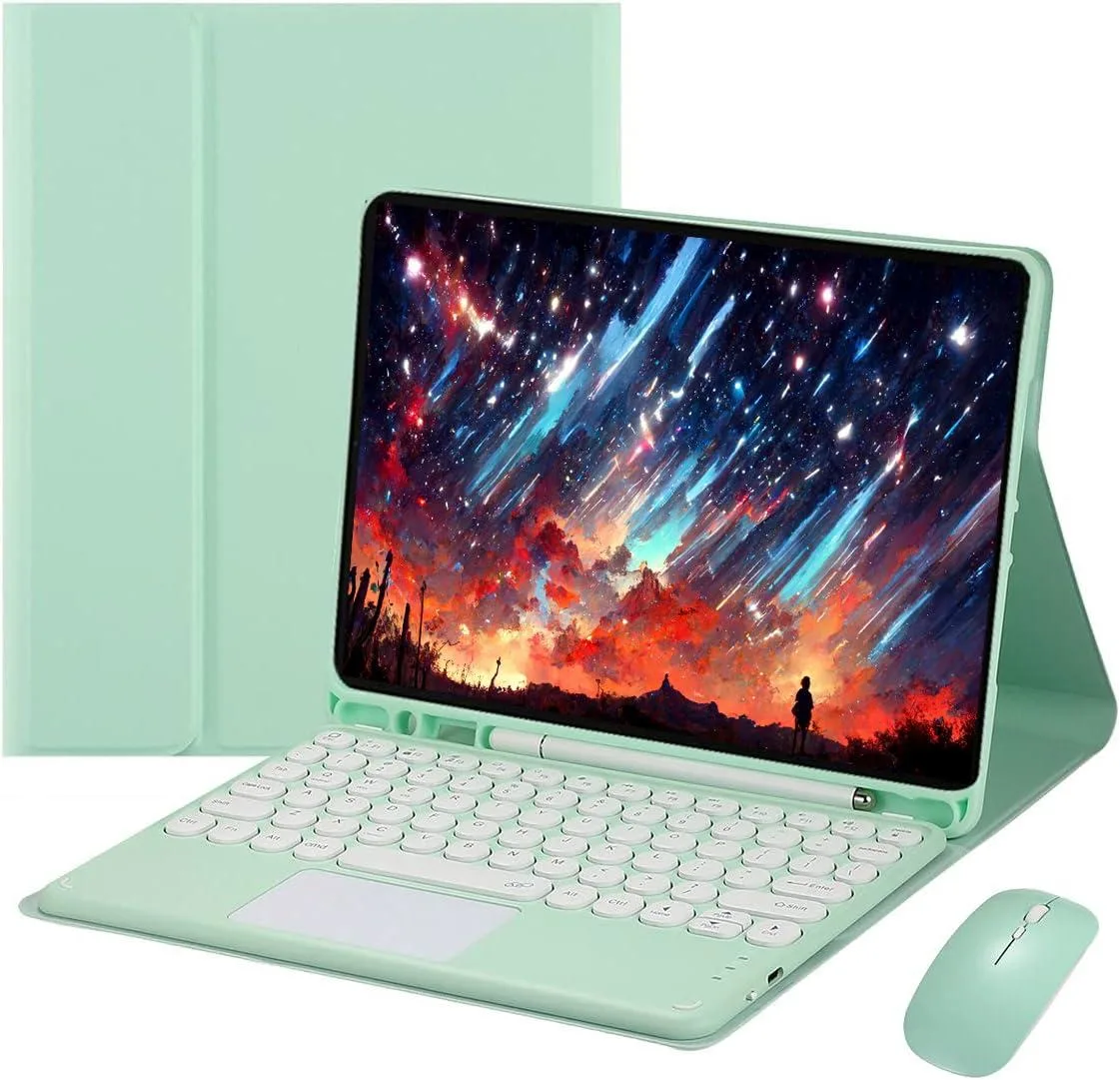 Timoom Timoom Touch Keyboard Case 9.7" Green Bluetooth accessory — product photo