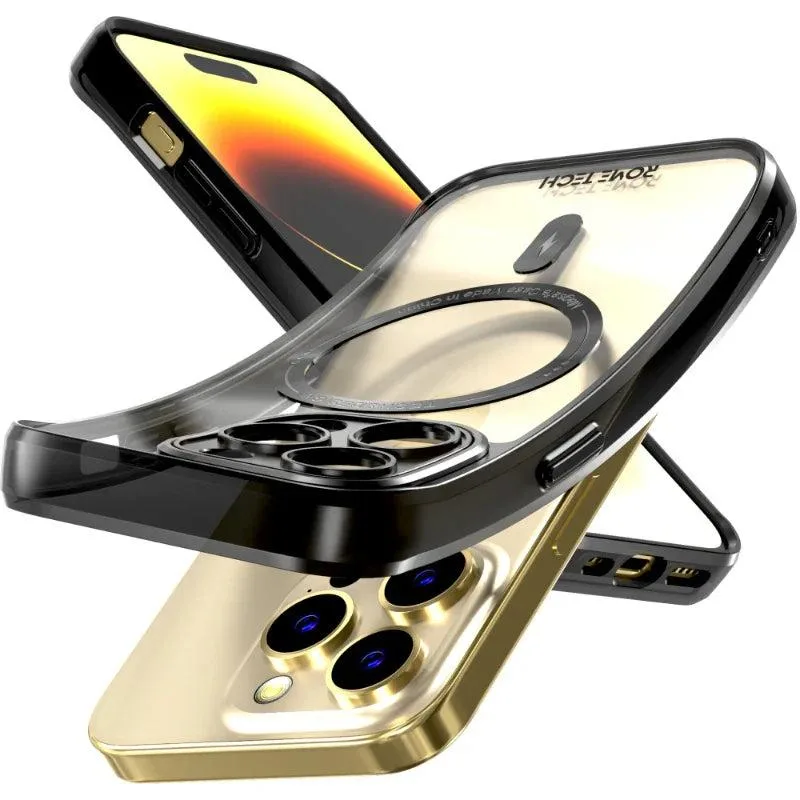 Rome Tech Rome Tech iPhone 14 Pro Clear Holster Case MagSafe Black — product photo