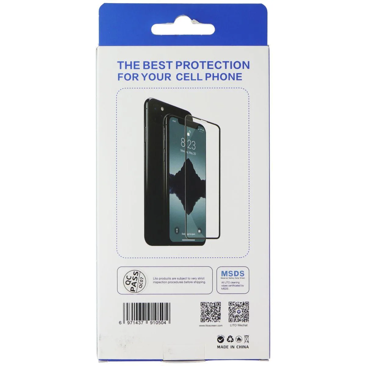 Lito Children’s Wear Lito Children’s Wear D+ Strongest Edges Screen Protector Xiaomi Mi 9T Clear Black Edges — product photo