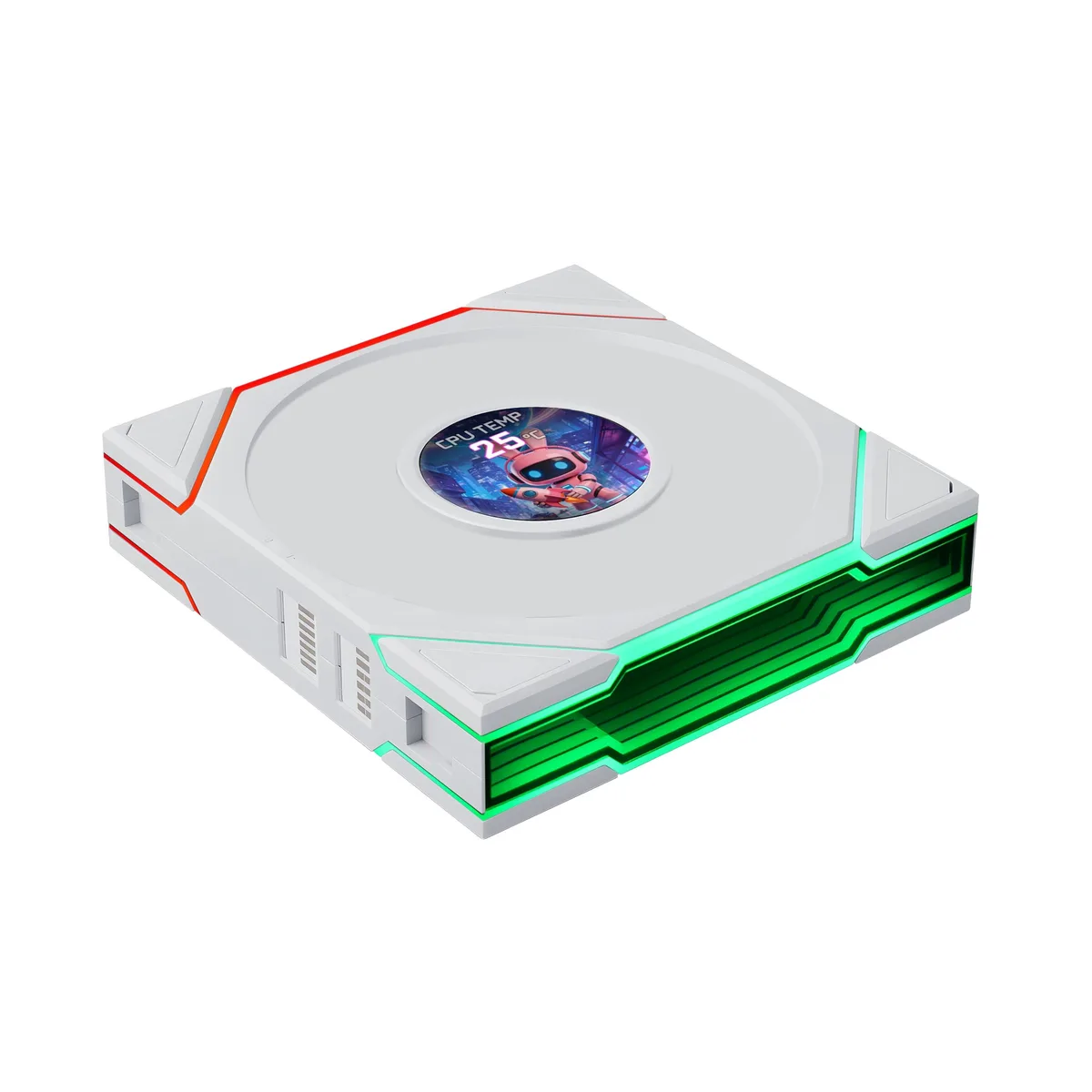Lian Li Lian Li UNI FAN TL LCD Flex 120mm Reverse Blade ARGB Case Fan, White — product photo