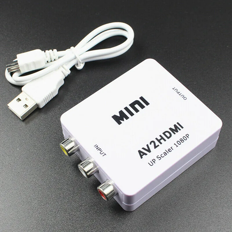 528 FACTORY 528 FACTORY RCA to HDMI Converter White 1080p 60Hz — product photo