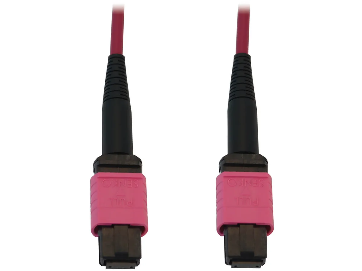 Tripp Lite Tripp Lite N845B-10M-12-MG 12-fiber OM4 MPO/MPO fibre optic cable 10 m — product photo