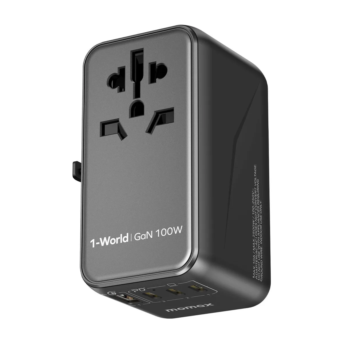 MOMAX Technology Ltd. MOMAX Technology Ltd. UA10 100W Universal Travel Adapter power adapter — product photo