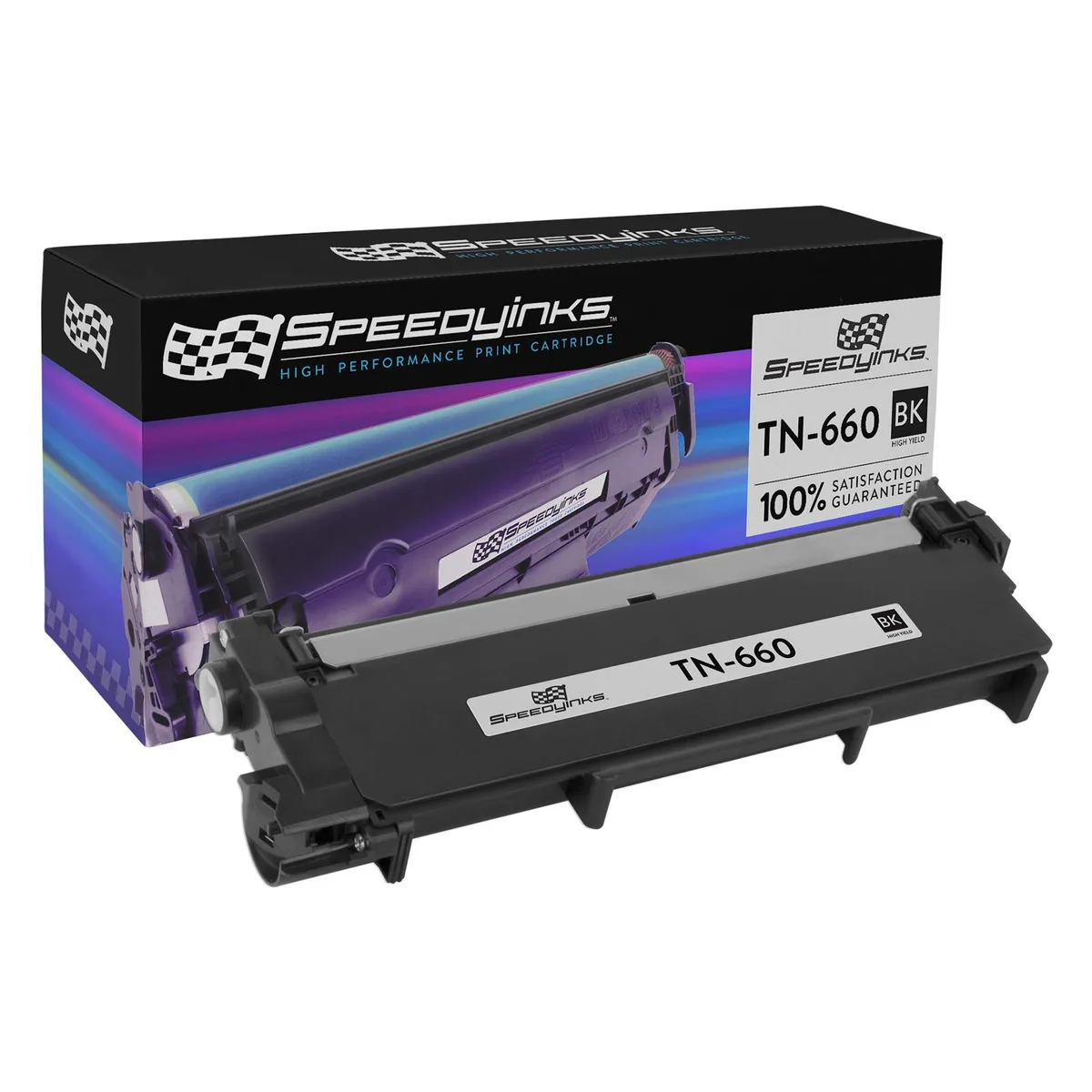Compatible Compatible Toner Cartridge Replacement for Brother TN660 High-Yield (Black) 2600 Pages — product photo