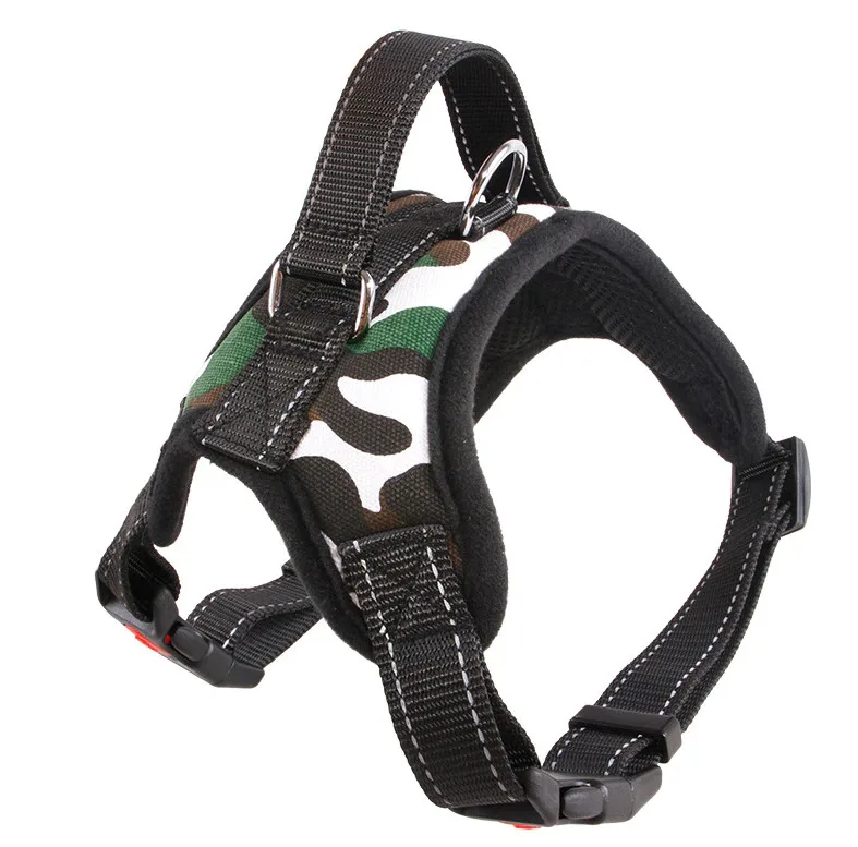 The Perfect Part The Perfect Part No-Pull Dog Harness Green/White Camouflage — product photo