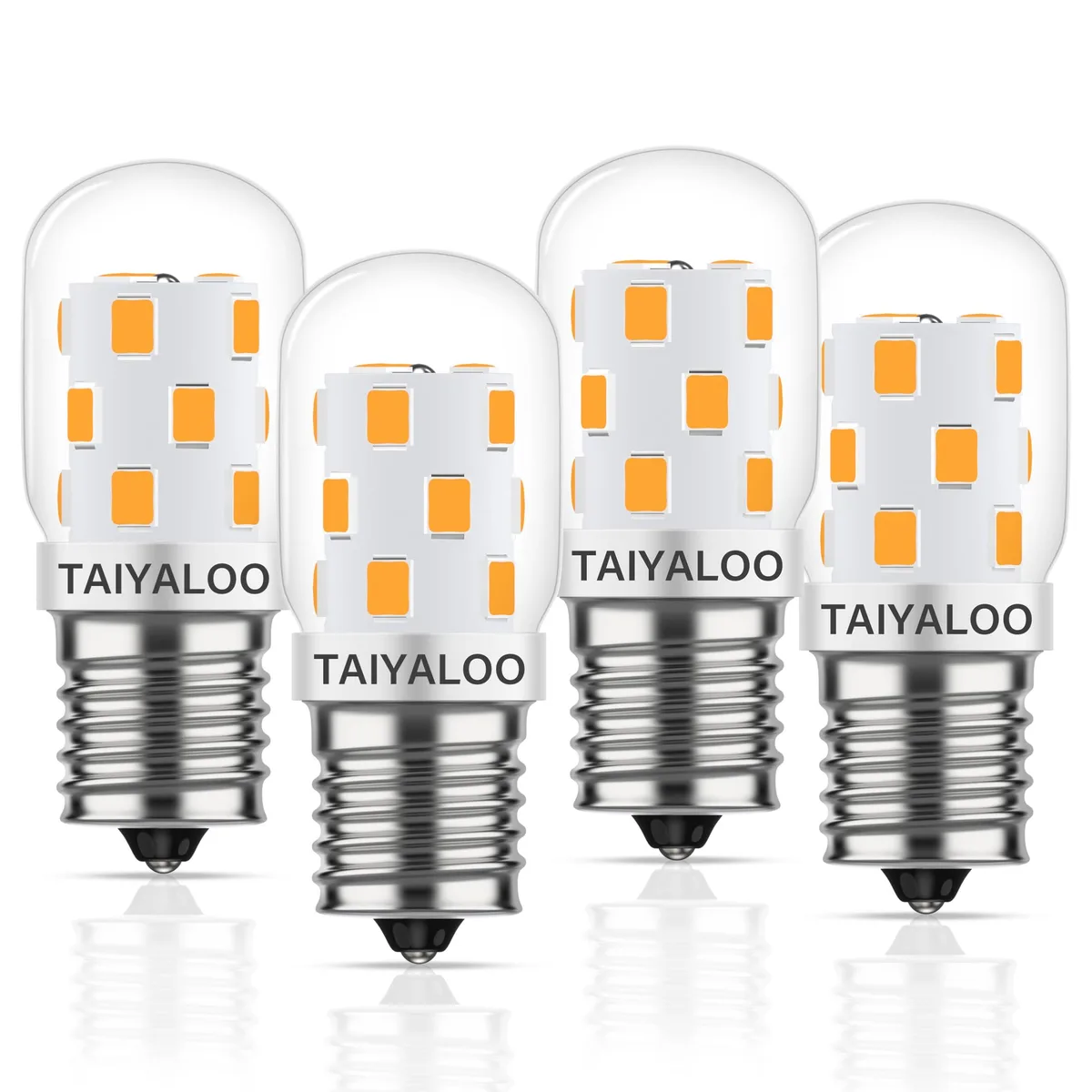 KEHIPI KEHIPI E17 LED Light Bulb Dimmable 3W 380LM 3000K Pack of 4 — product photo