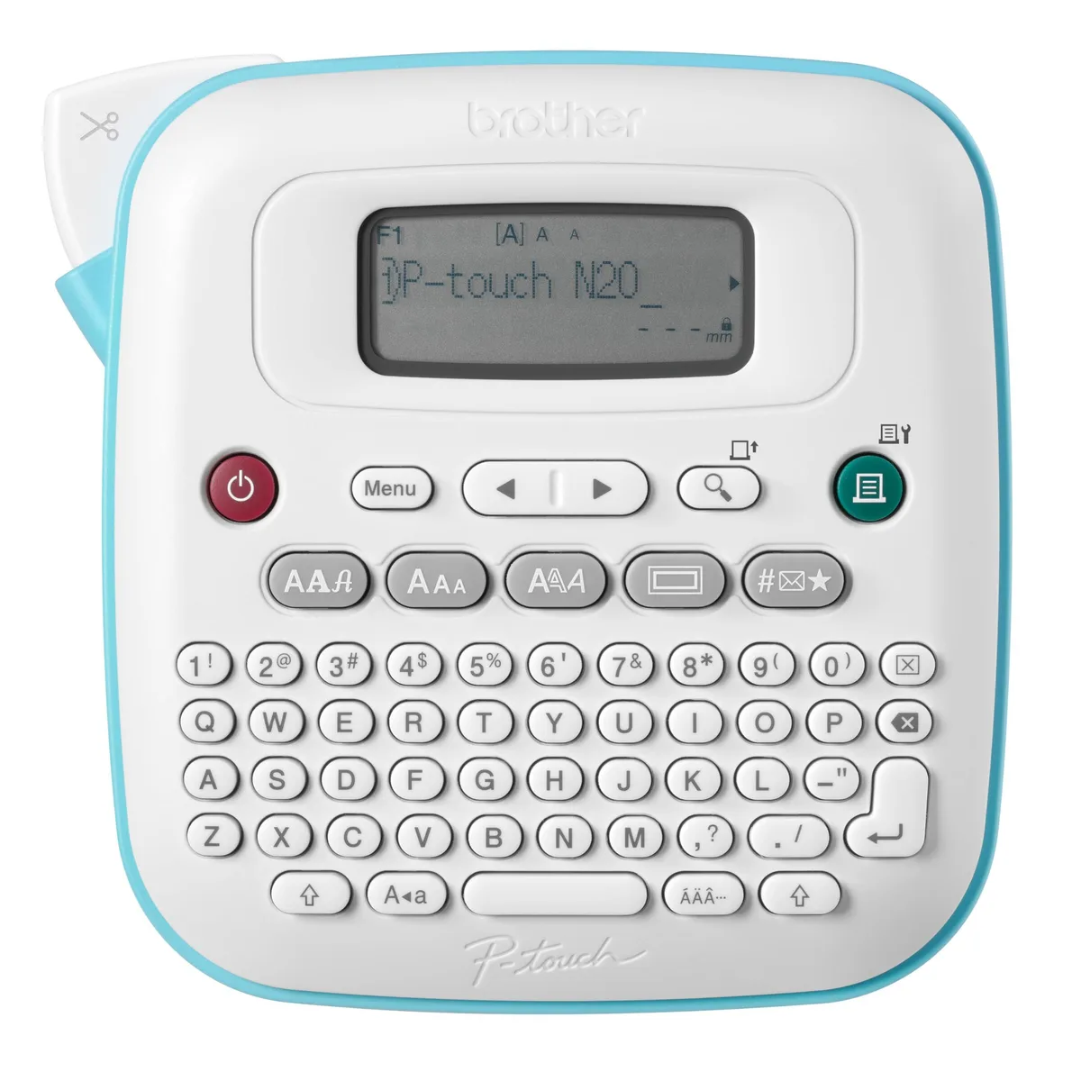  Brother PTN20 label printer 12mm 16-char display 1.1lb — product photo
