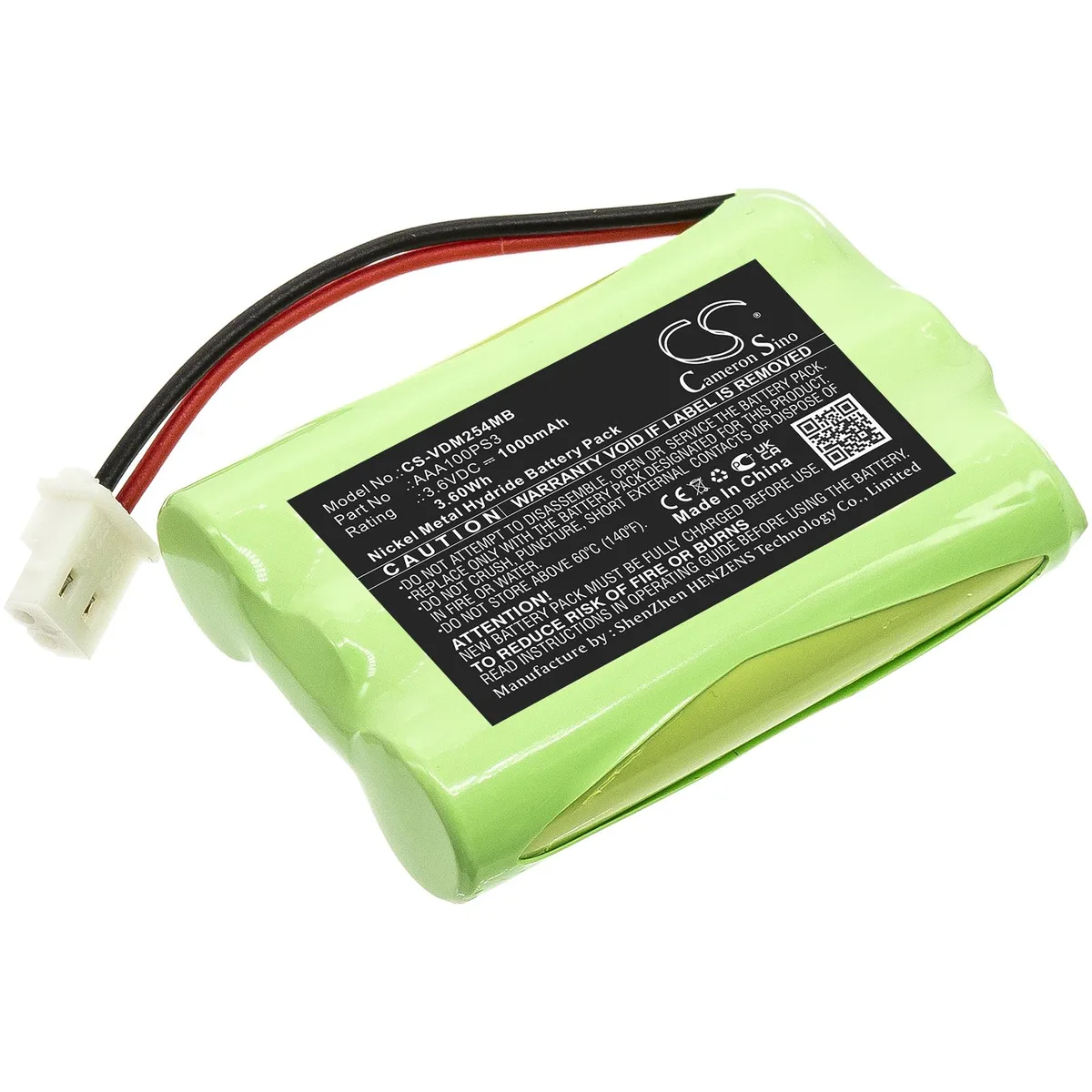 Estry Estry VM311-13 3.6V 1000mAh Ni-MH standard battery — product photo