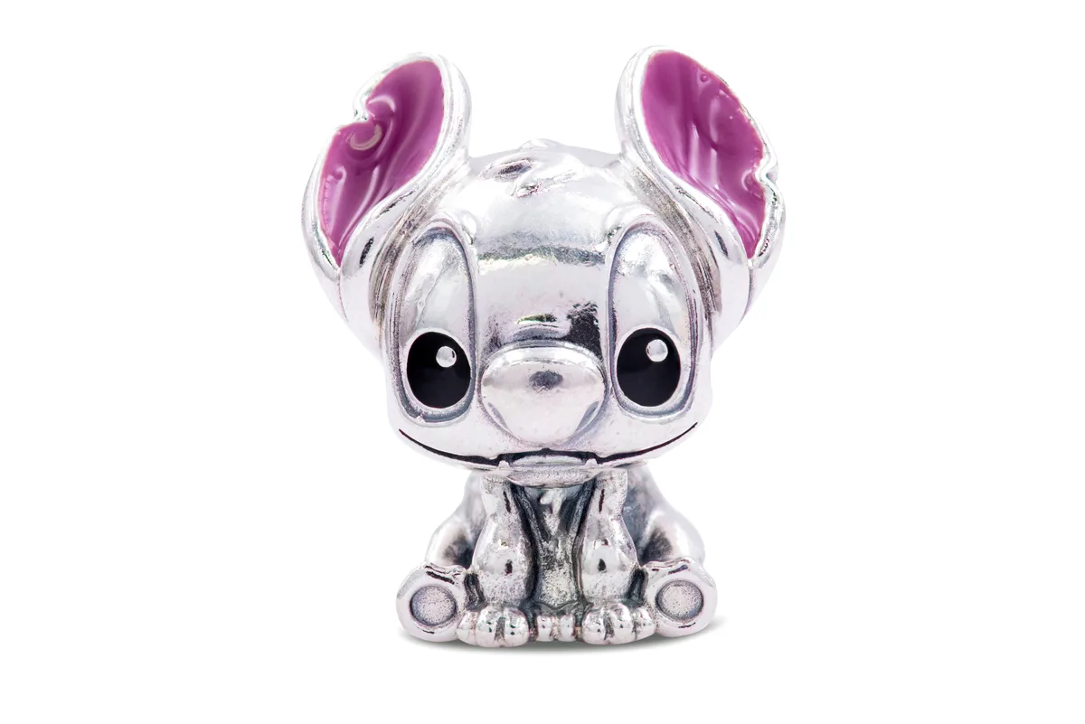 PANDORA PANDORA Disney Lilo &amp; Stitch Silver Charm — product photo