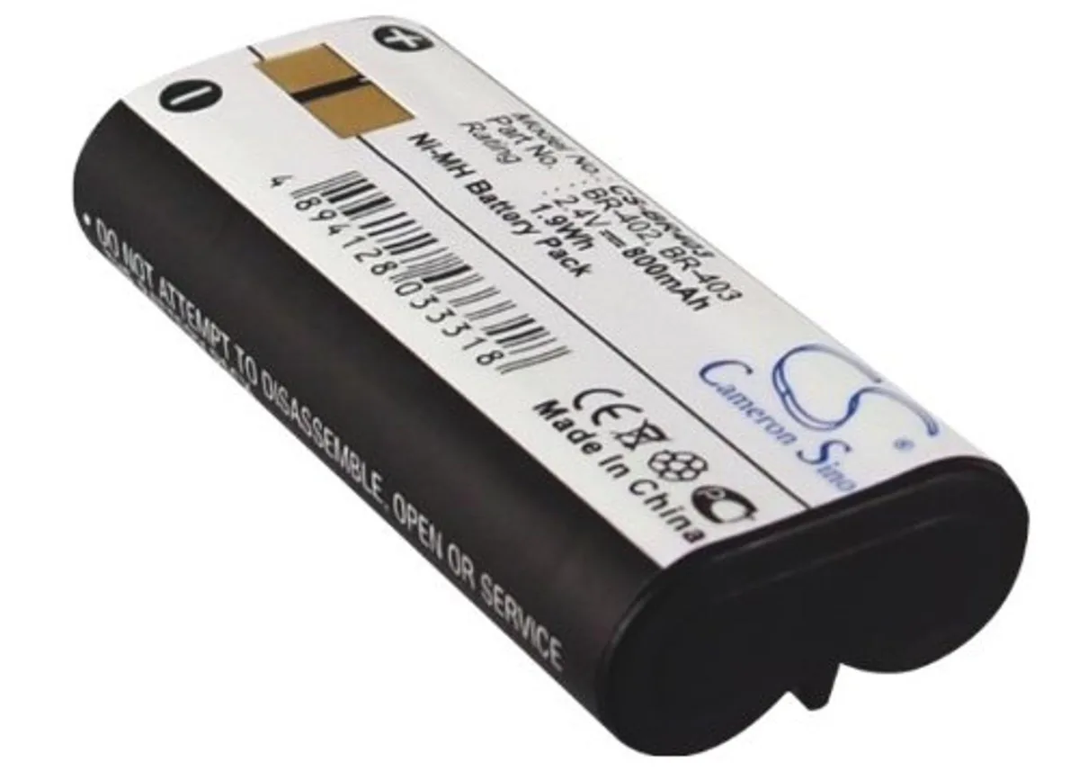  Cameron Sino Battery for Olympus DS-2300 DS-3300 DS-4000 DS-5000 DS-5000ID BR-402 BR-403 800mAh 1.92Wh — product photo