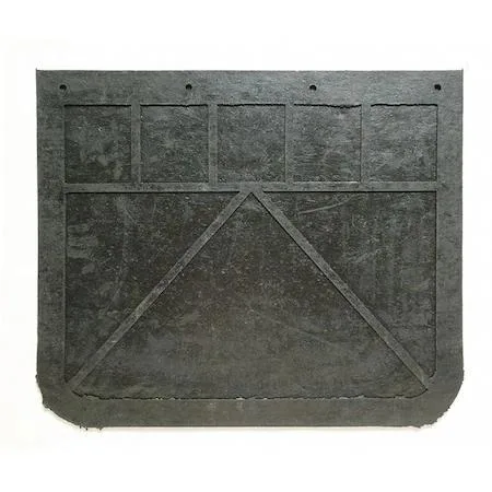 Buyers Products Company Buyers Products Company Mud Flaps 24 x 20 in Black Rubber — product photo