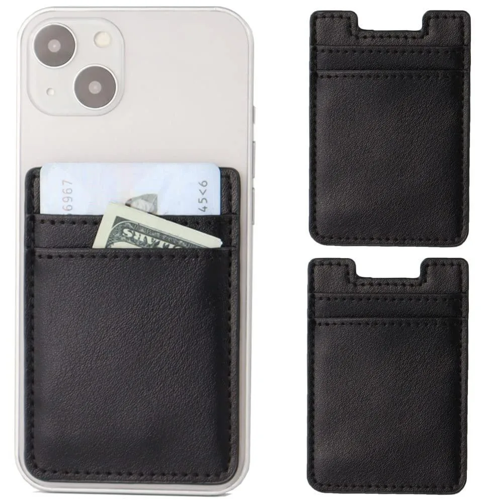 Fulgamo Ws-0122 wallet 2-pack .08in RFID faux leather black — product photo