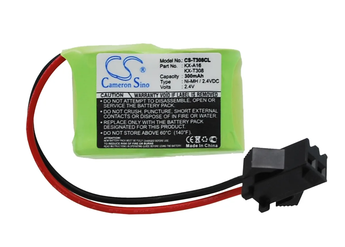 Estry Estry KX-T61610B 2.4V 300mAh standard battery — product photo