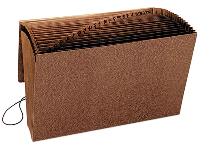 Smead Smead 70320 Heavy-Duty A-Z Expanding File, 21 Pocket, Legal, Redrope — product photo