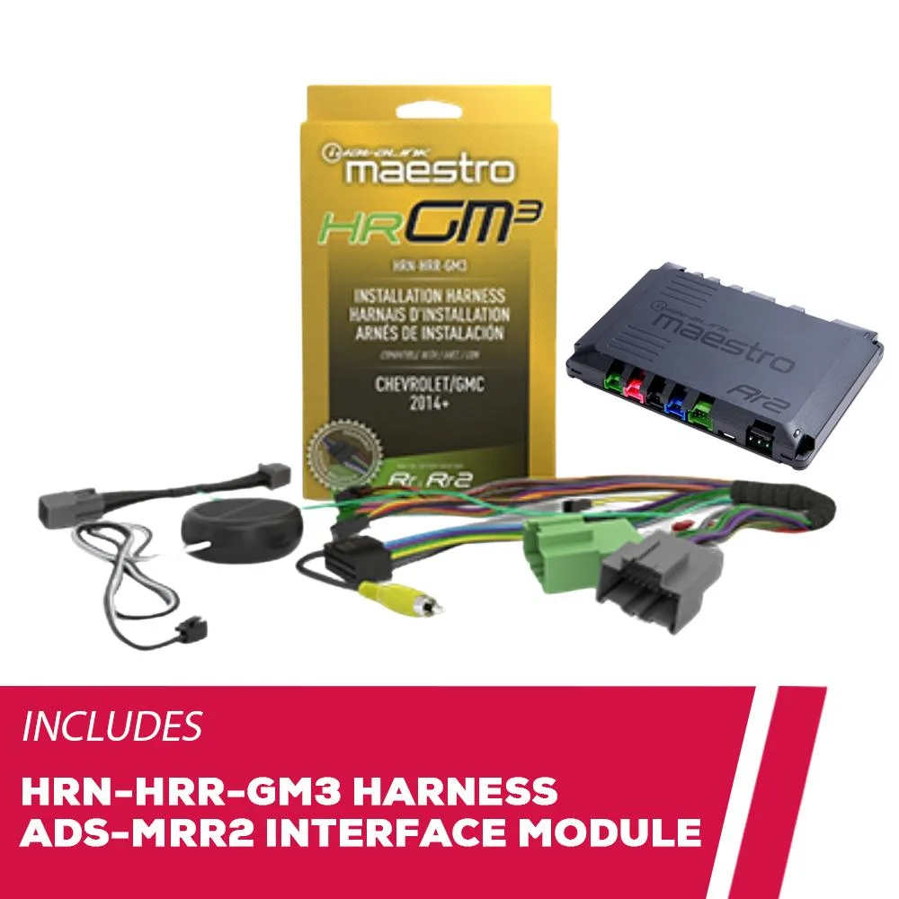 iDatalink iDatalink HRN-HRR-GM3 Radio Replacement Harness with ADS-MRR2 Module — product photo