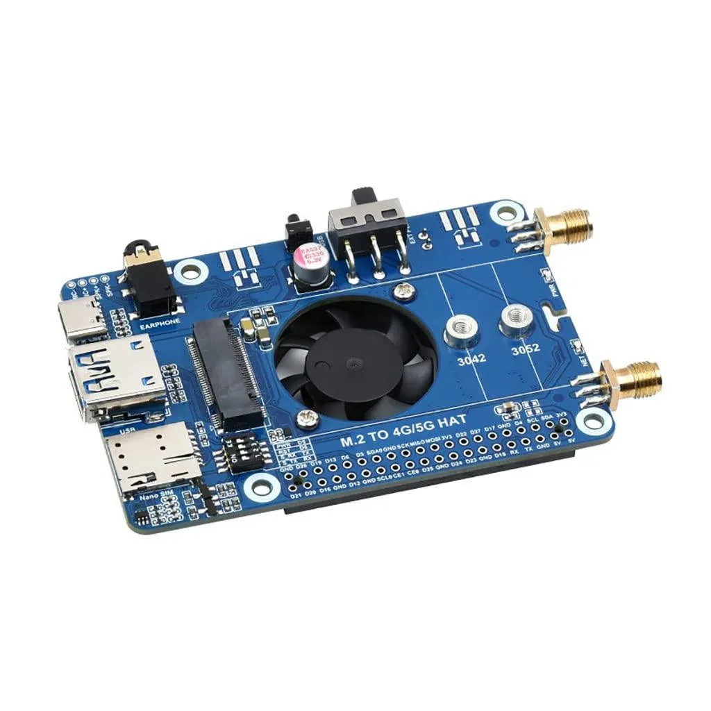 LORDWORLD LORDWORLD SIM7600G-H M.2 4G HAT development board — product photo