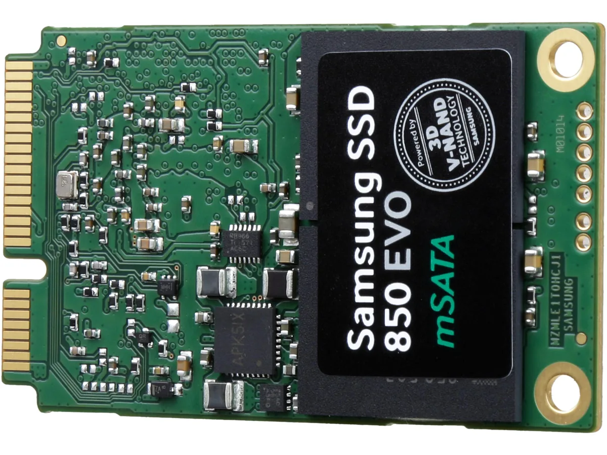 SAMSUNG SAMSUNG 850 EVO 1TB mSATA internal SSD MZ-M5E1T0BW — product photo