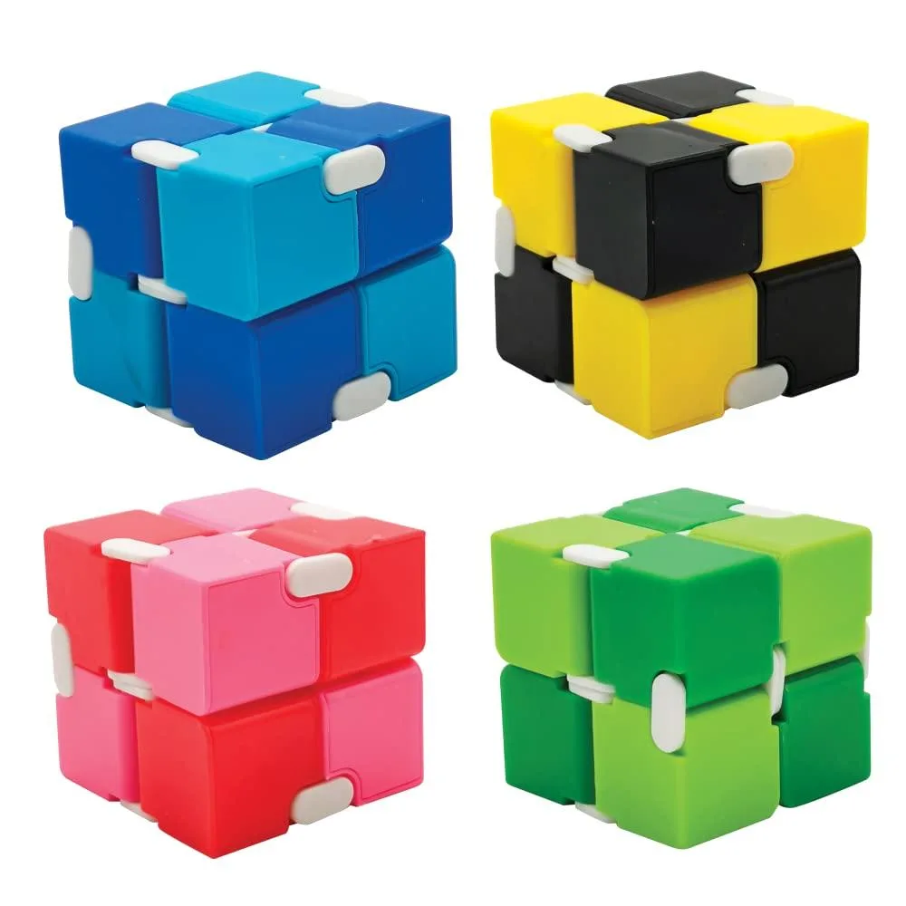Raymond Geddes Infinity Cube Fidget Toys Pack of 12 — product photo