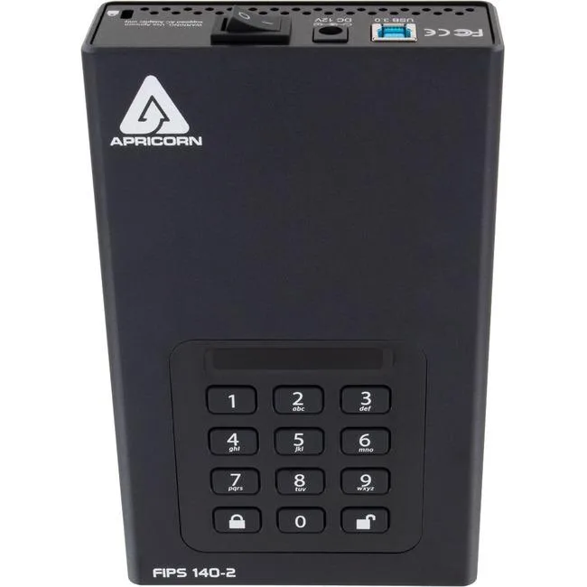 Apricorn Apricorn ADT3PL256F18TB 18 TB external hard drive — product photo