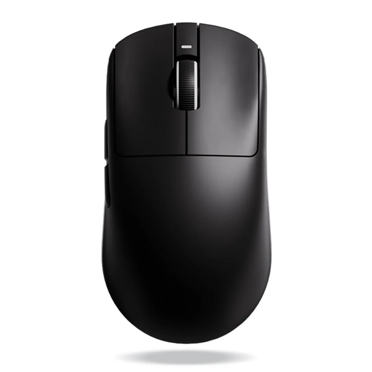 Lightweight black right-handed gaming mouse, 48g, matte finish